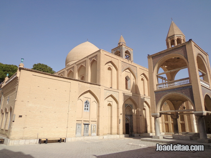 Catedral Cristã de São Salvador em Esfahan no Irão