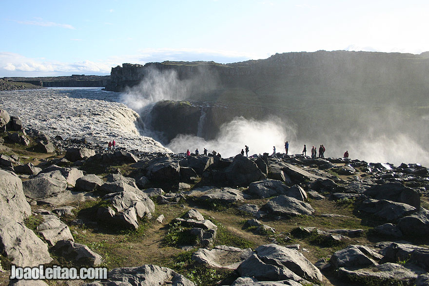 Quedas de água Dettifoss, Islândia