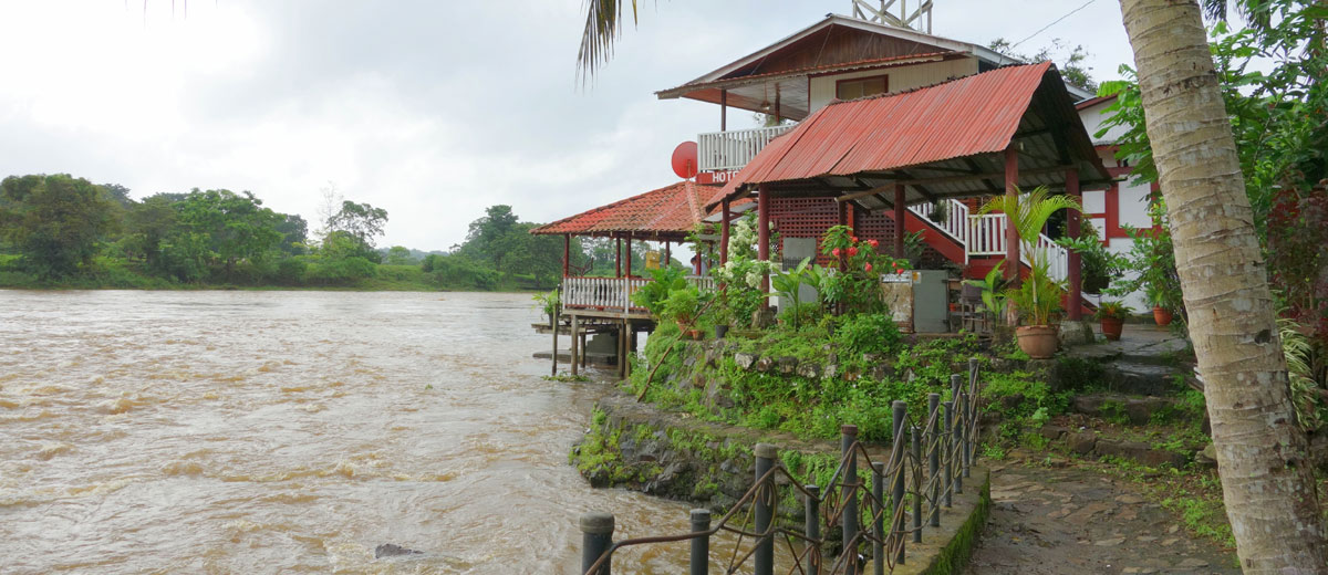 Hotel Tropical em El Castillo, Nicarágua