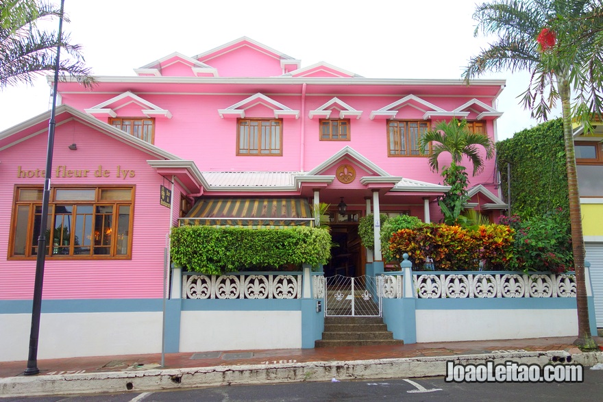 Fachada do Hotel Fleur de Lys em San José, Costa Rica