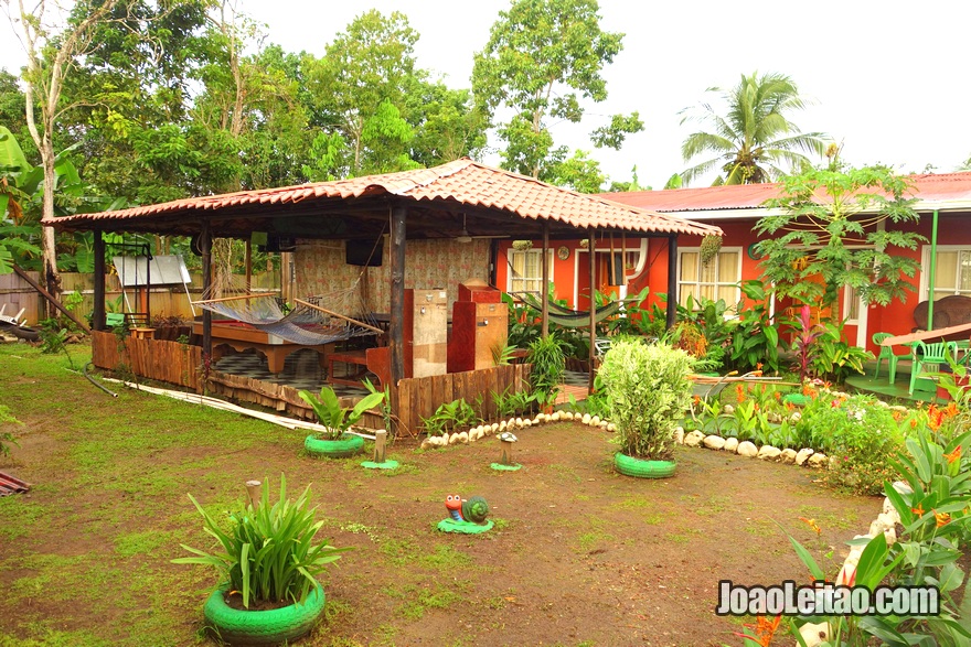 Exterior do Hotel y Cabinas Jabiru em Los Chiles