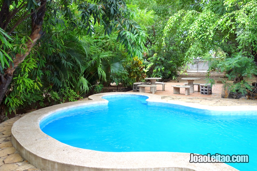 Piscina do Hotel Los Felipe em Manágua, Nicarágua