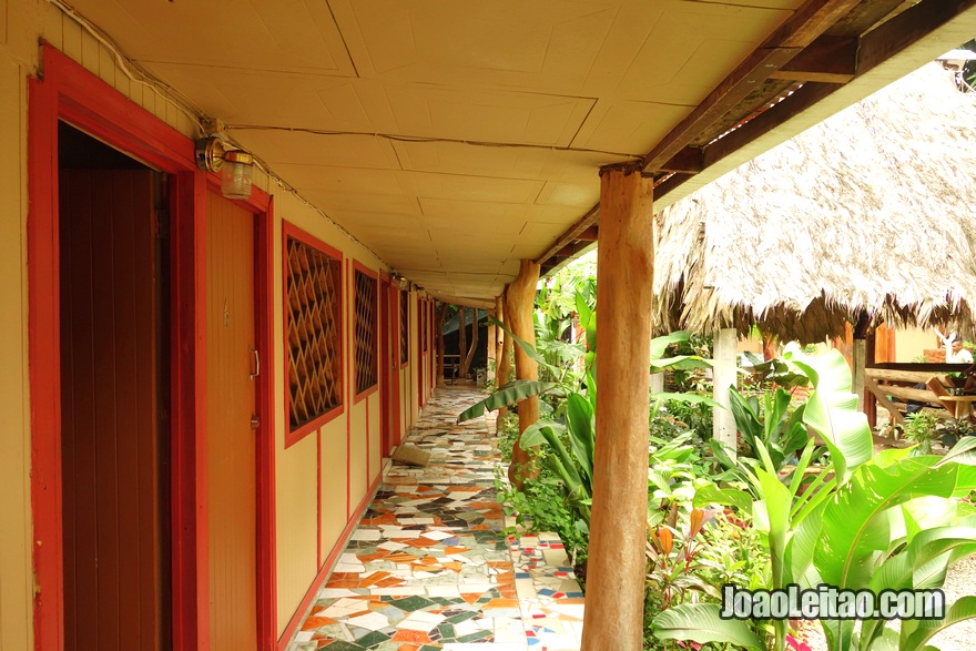 Hotel Cabinas Talamanca em Puerto Viejo na Costa Rica