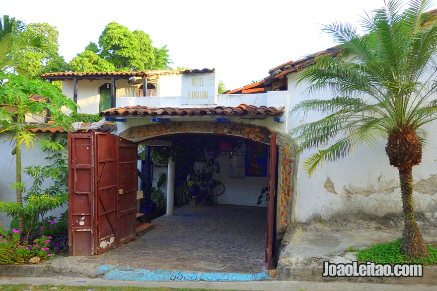 Fachada do Hotel Posada Blanca Luna em Sochitoto, El Salvador