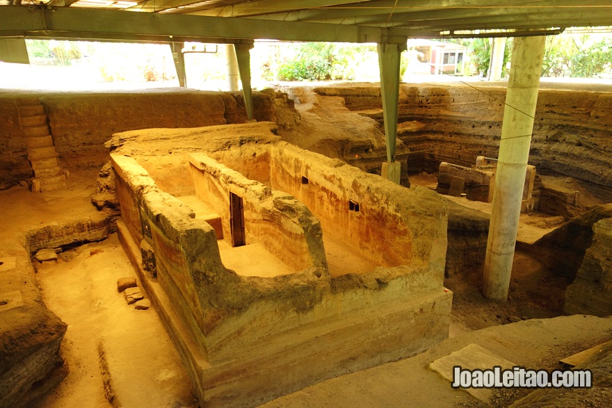 Sítio arqueológico pré-colombiano maia de Joya de Cerén