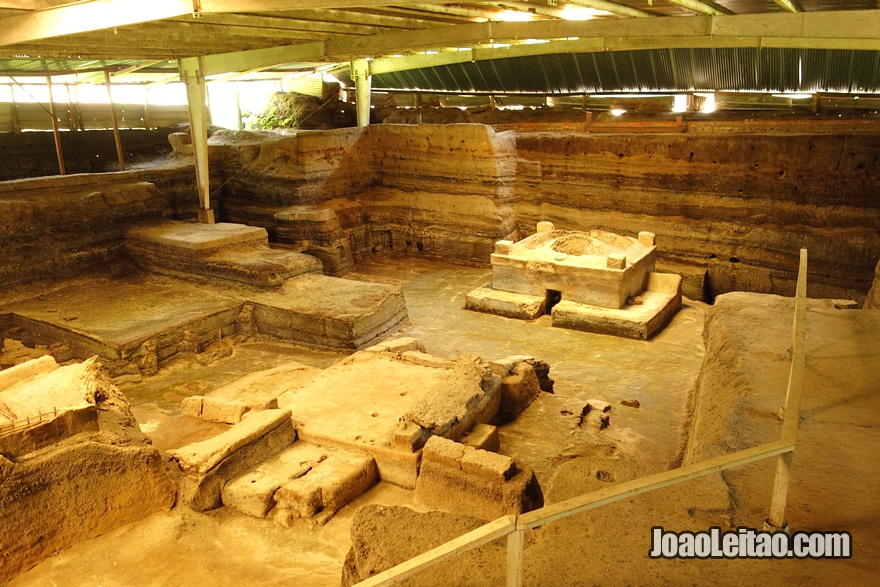 Sítio arqueológico pré-colombiano maia de Joya de Cerén