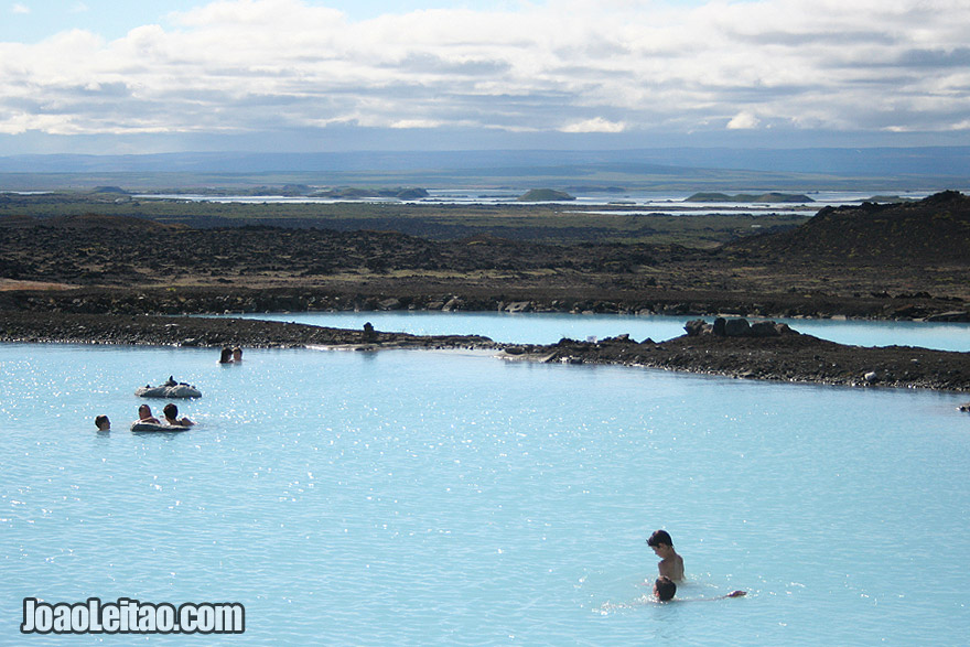 Banhos no SPA geotermal do Lago Azul e no Myvatn Nature Baths