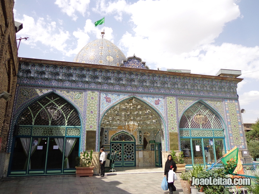 Mesquita Zaid no Bazar de Teerão no Irão