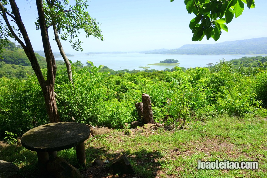 Vista da barragem Cerrón Grande