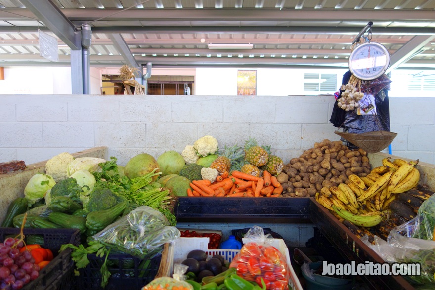 Mercado de verduras de Suchitoto 