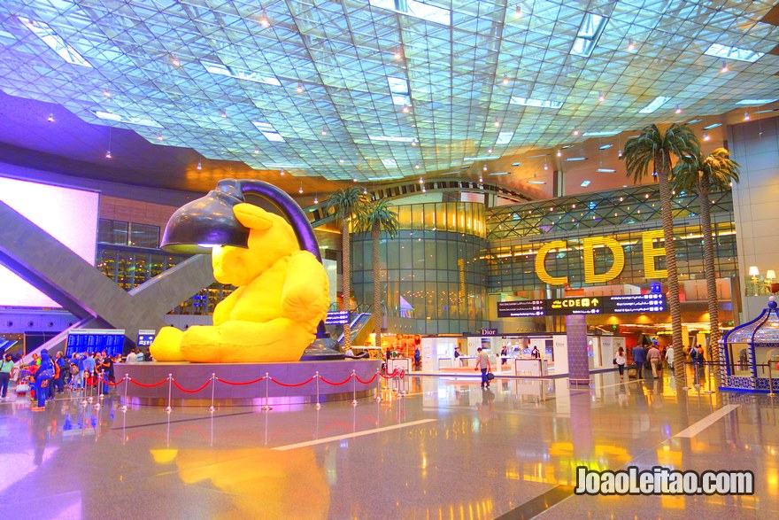Aeroporto Internacional de Hamad em Doha no Qatar