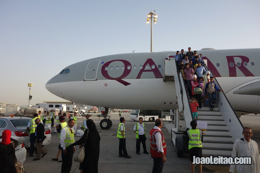 Como embarcar num avião, Primeira viagem de avião