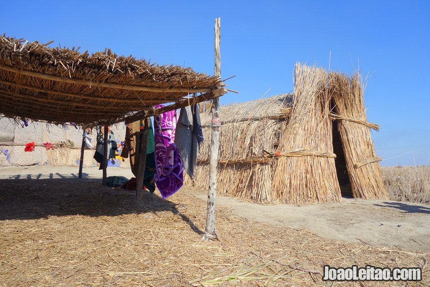 Reed made house of the Mesopotamian Marshes