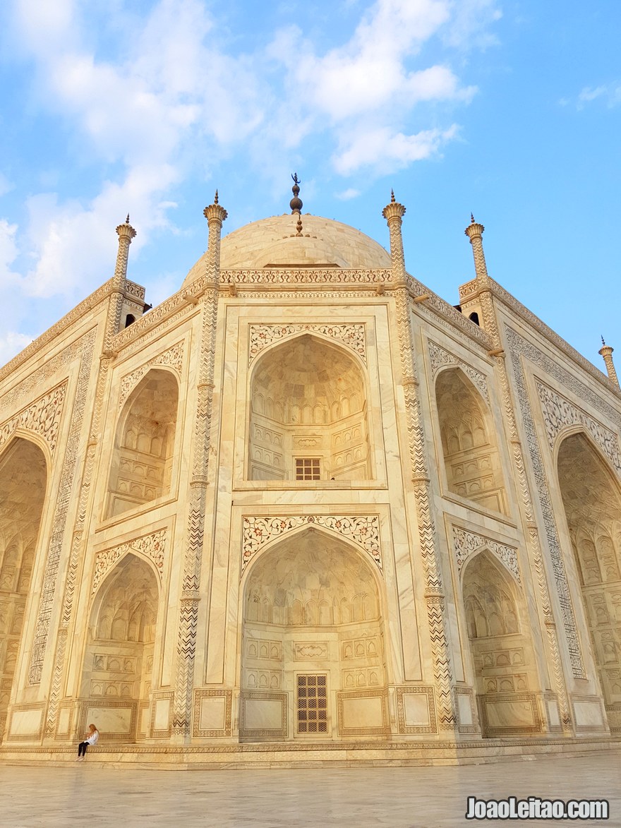 Taj Mahal Unesco monument located in Agra India