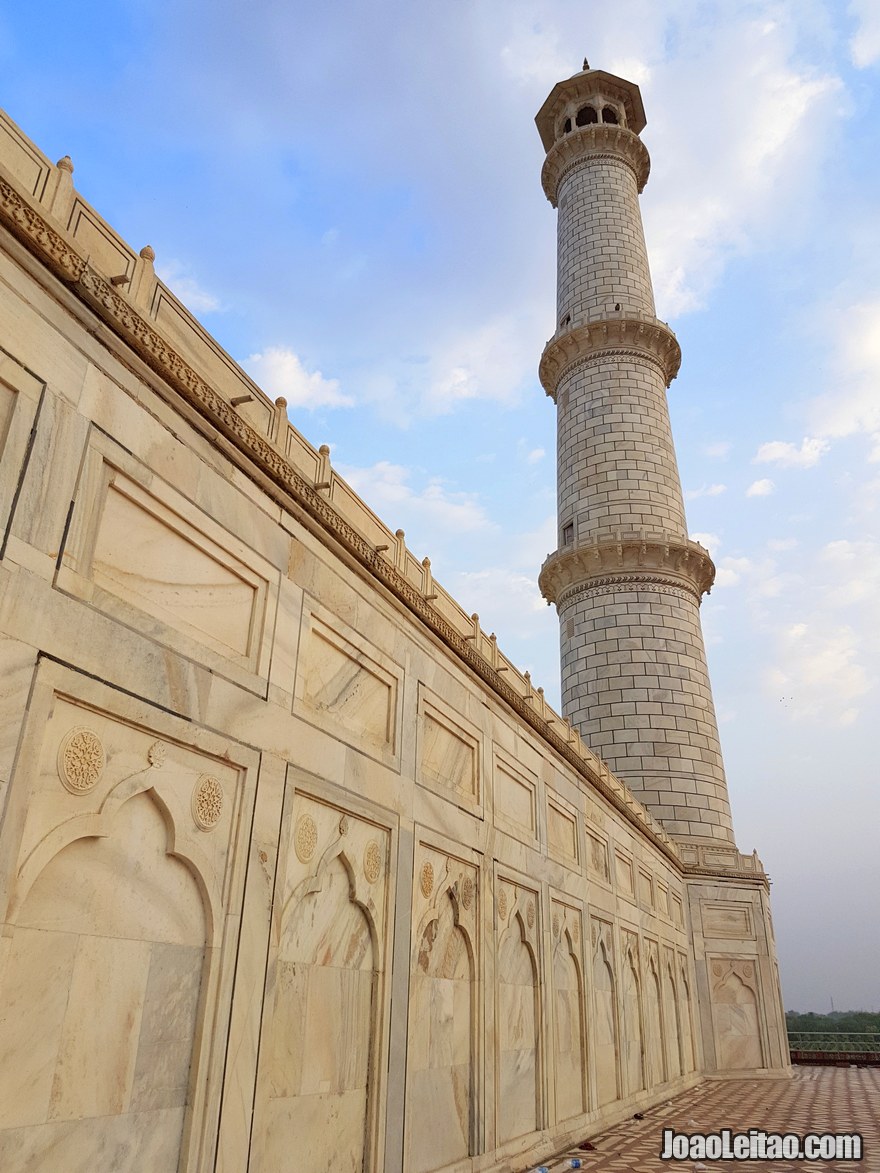 Taj Mahal Unesco monument located in Agra India