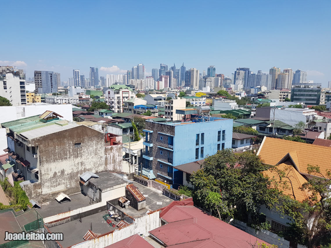 Vista da skyline da cidade de Manila, Visitar Filipinas