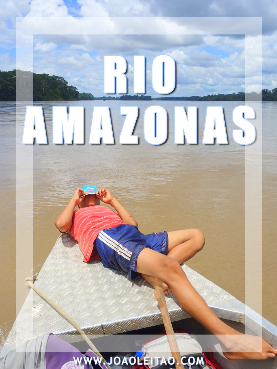550 Horas de barco no Rio Amazonas: Brasil, Peru e Equador