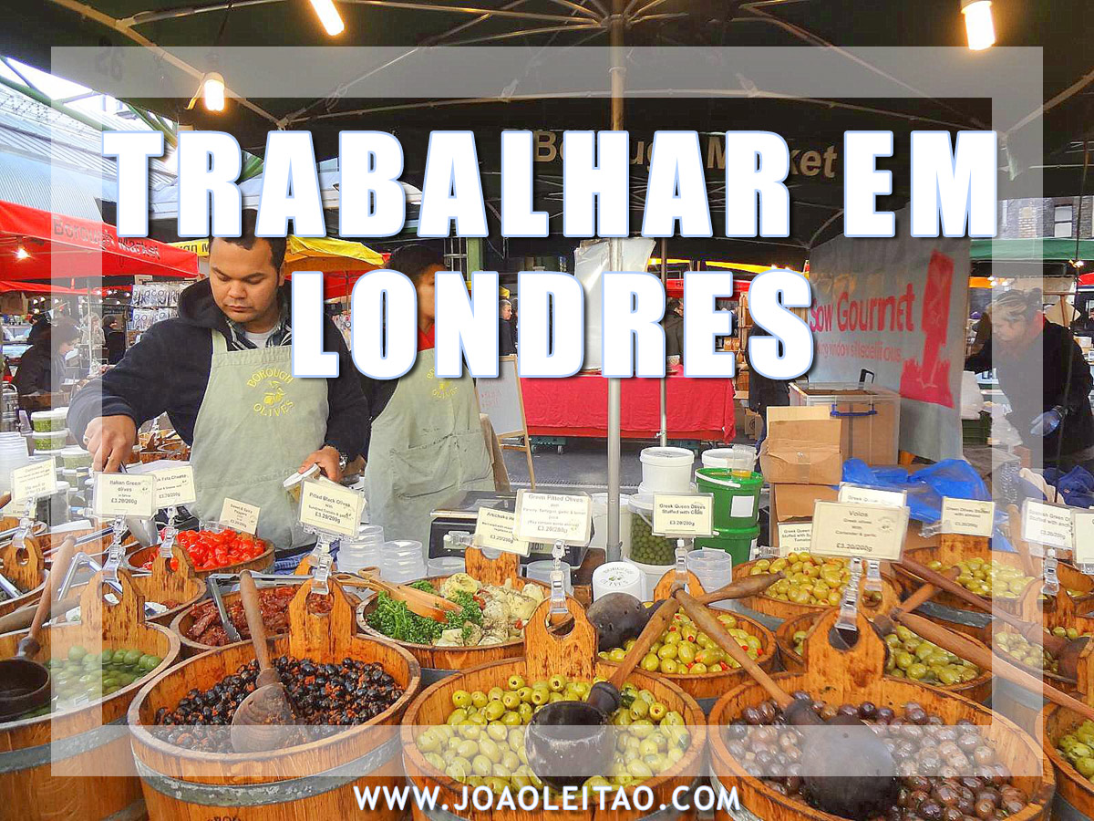 ARRANJAR TRABALHO EM LONDRES