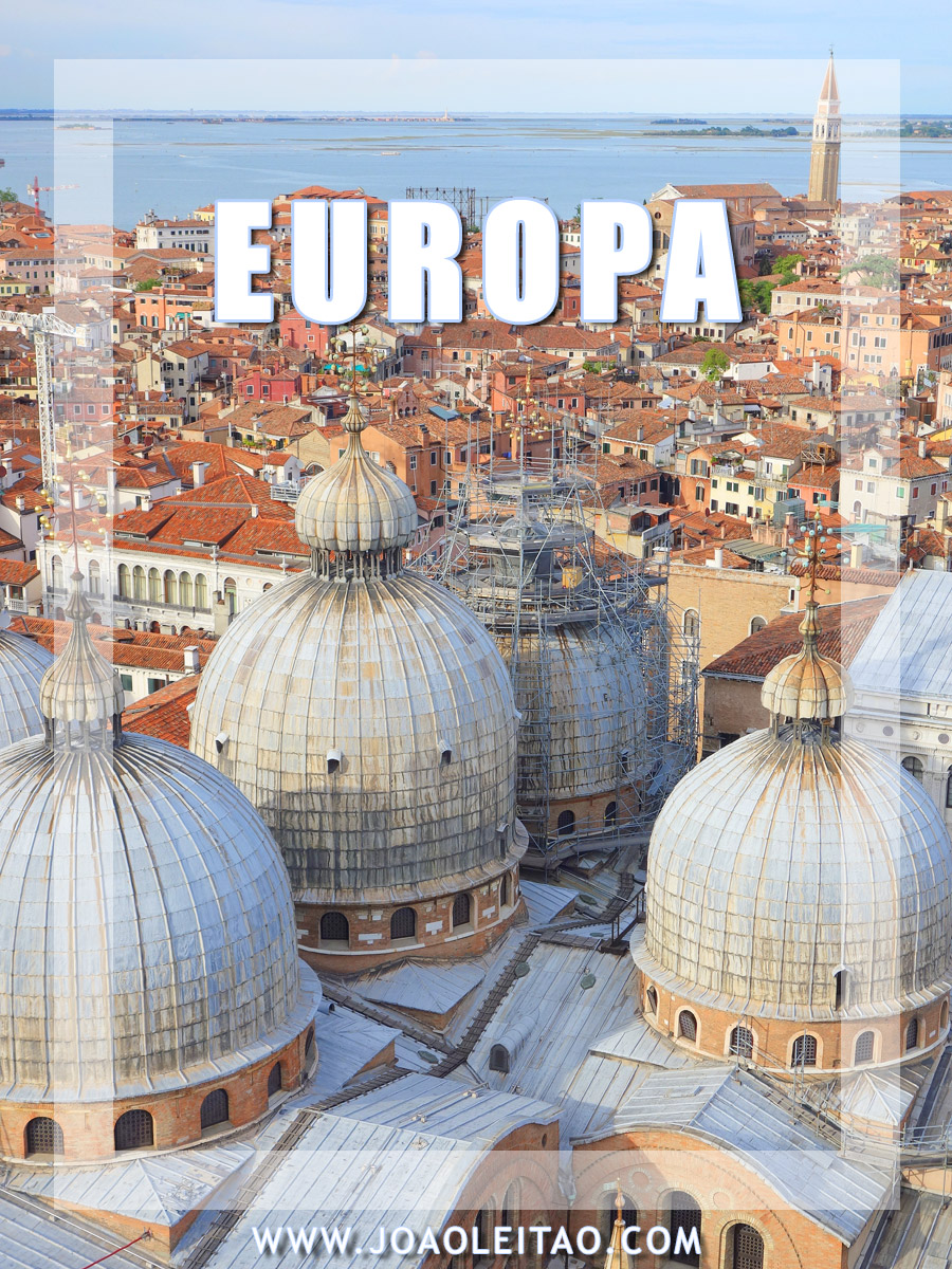 DOCUMENTOS PARA VIAJAR NA EUROPA