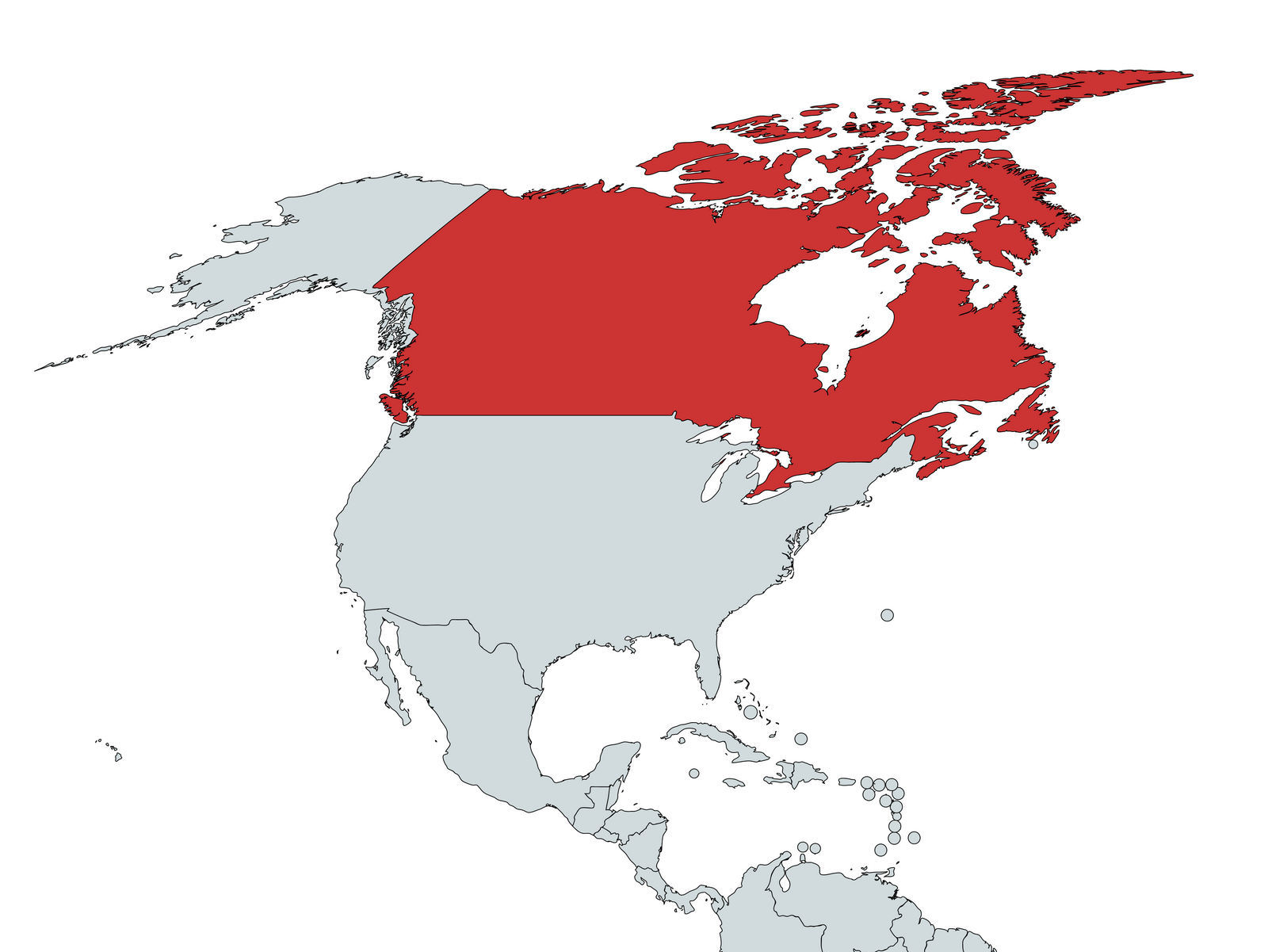 MAPA CANADA