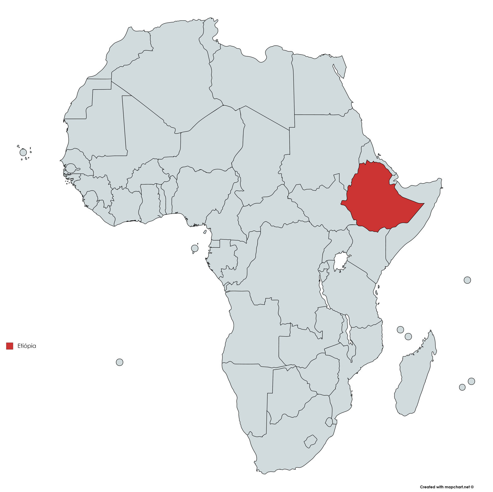 MAPA ETIOPIA
