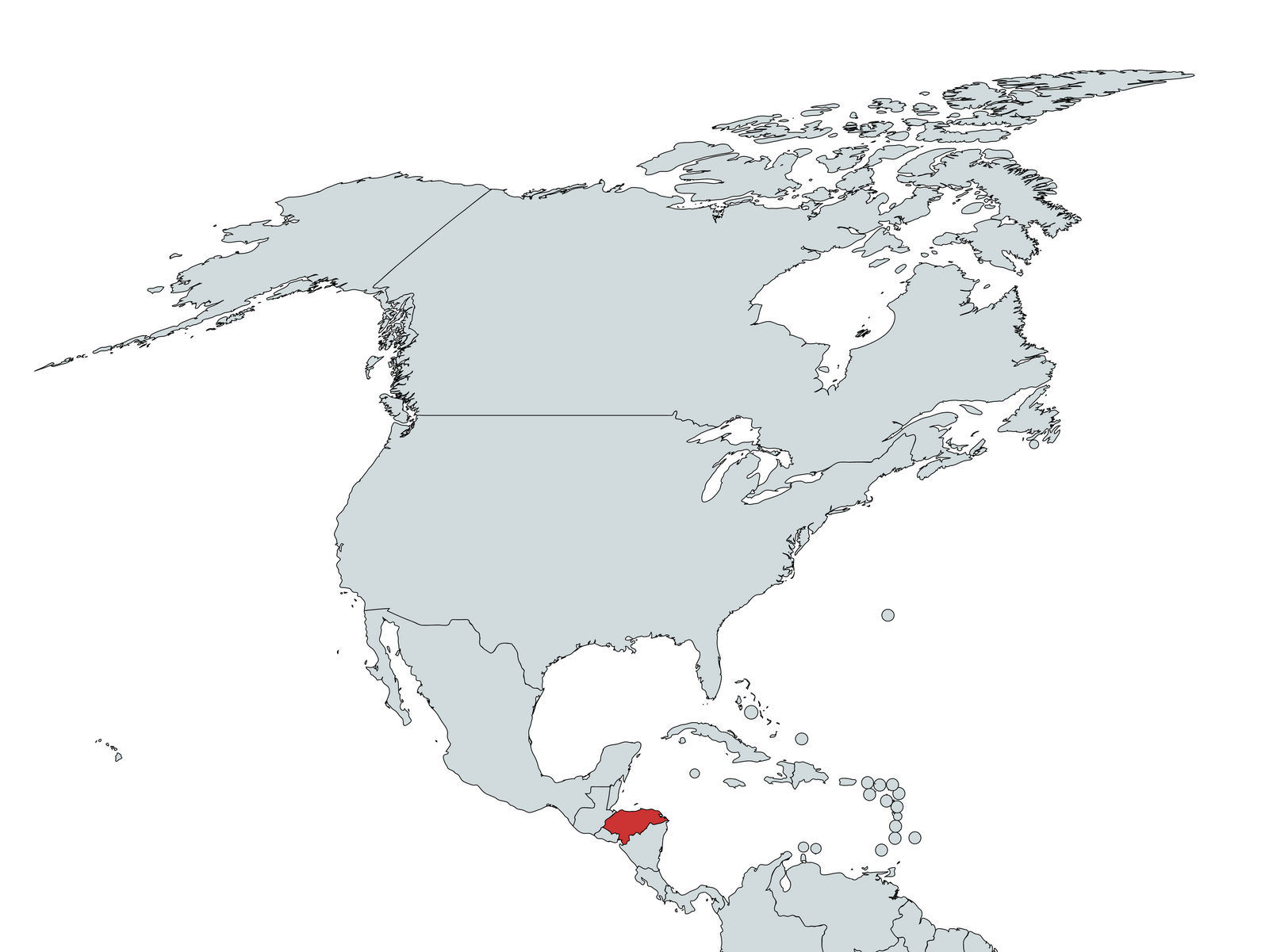 MAPA HONDURAS
