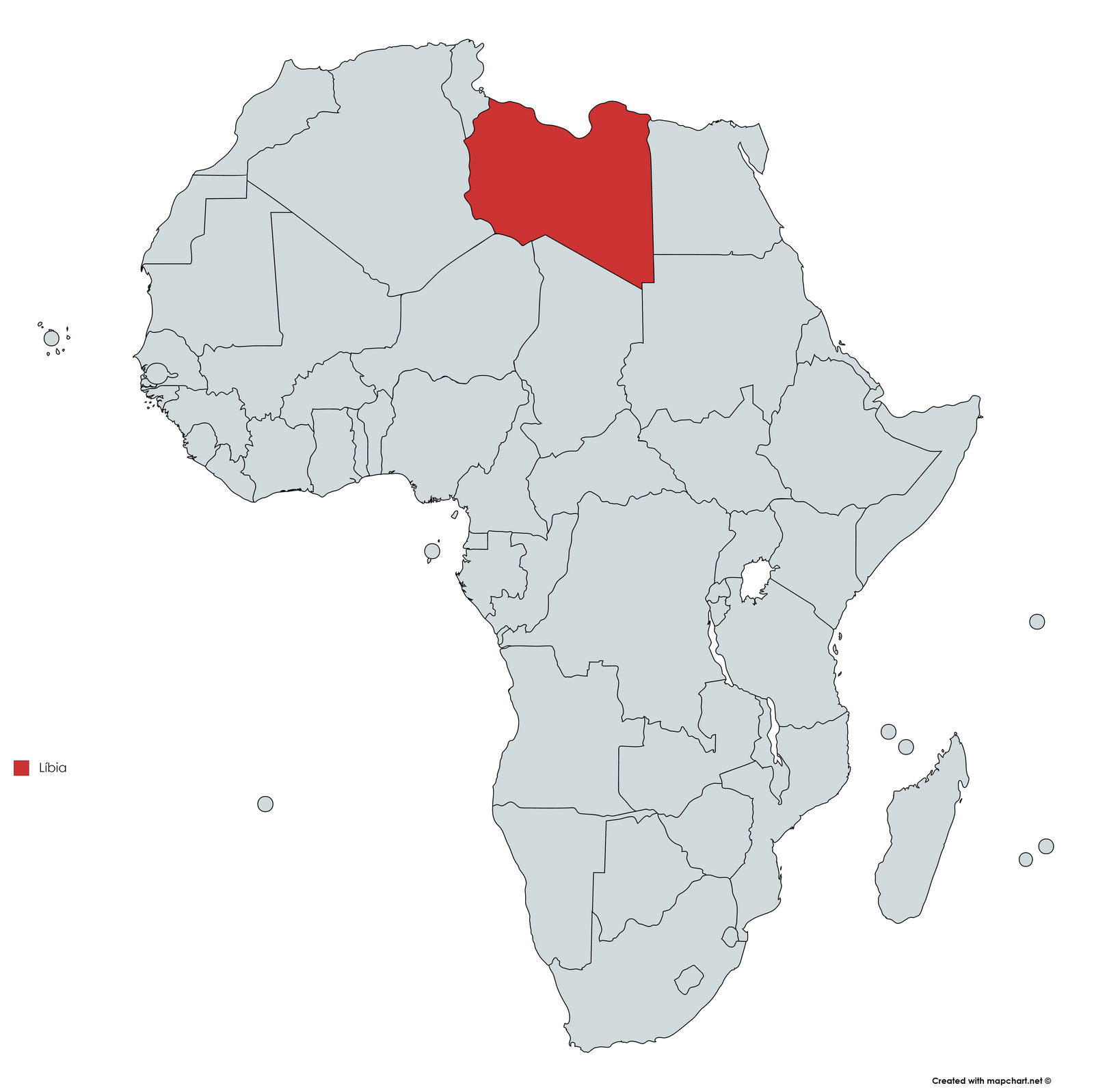 MAPA LIBIA