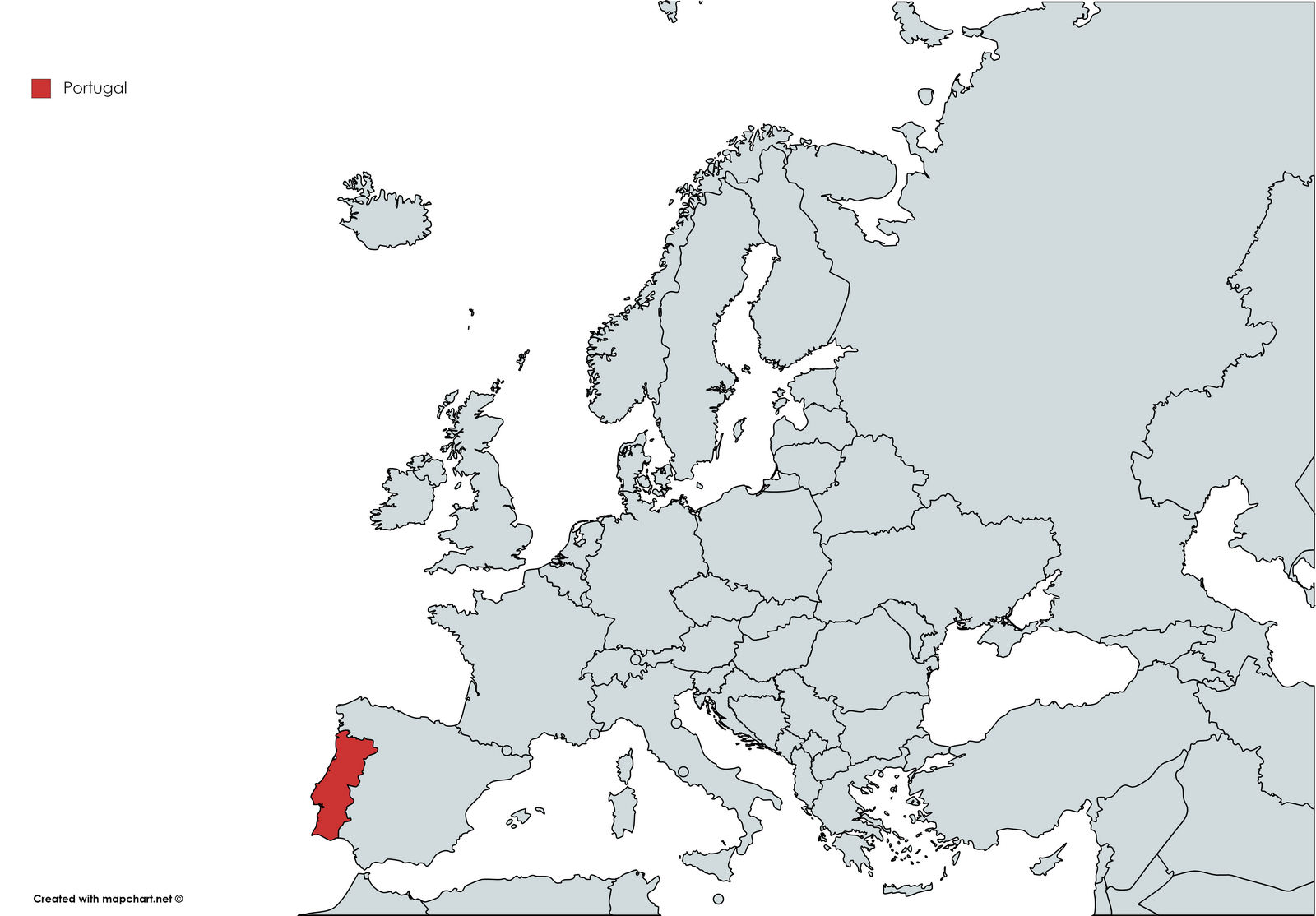 MAPA PORTUGAL