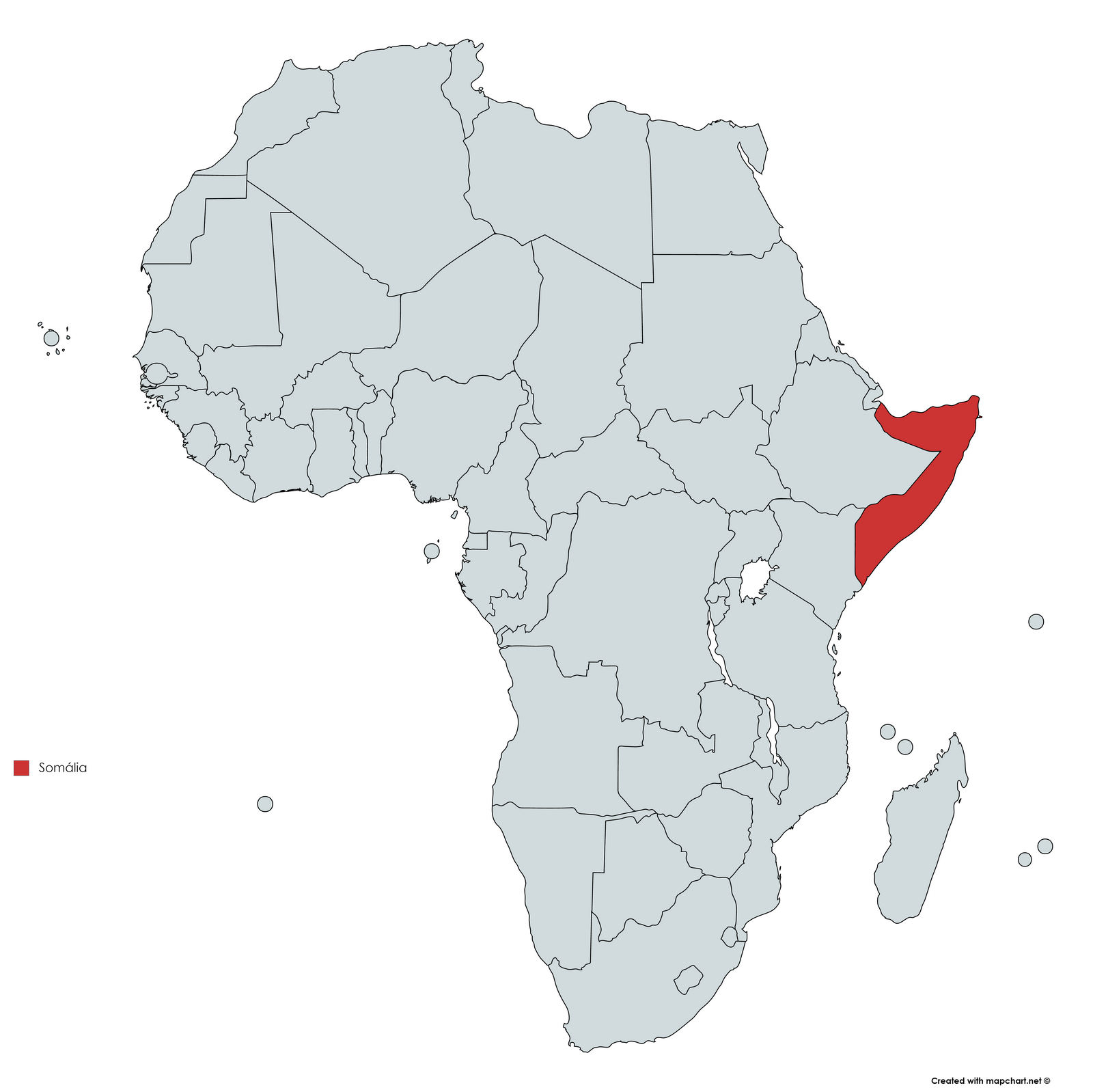 MAPA SOMALIA