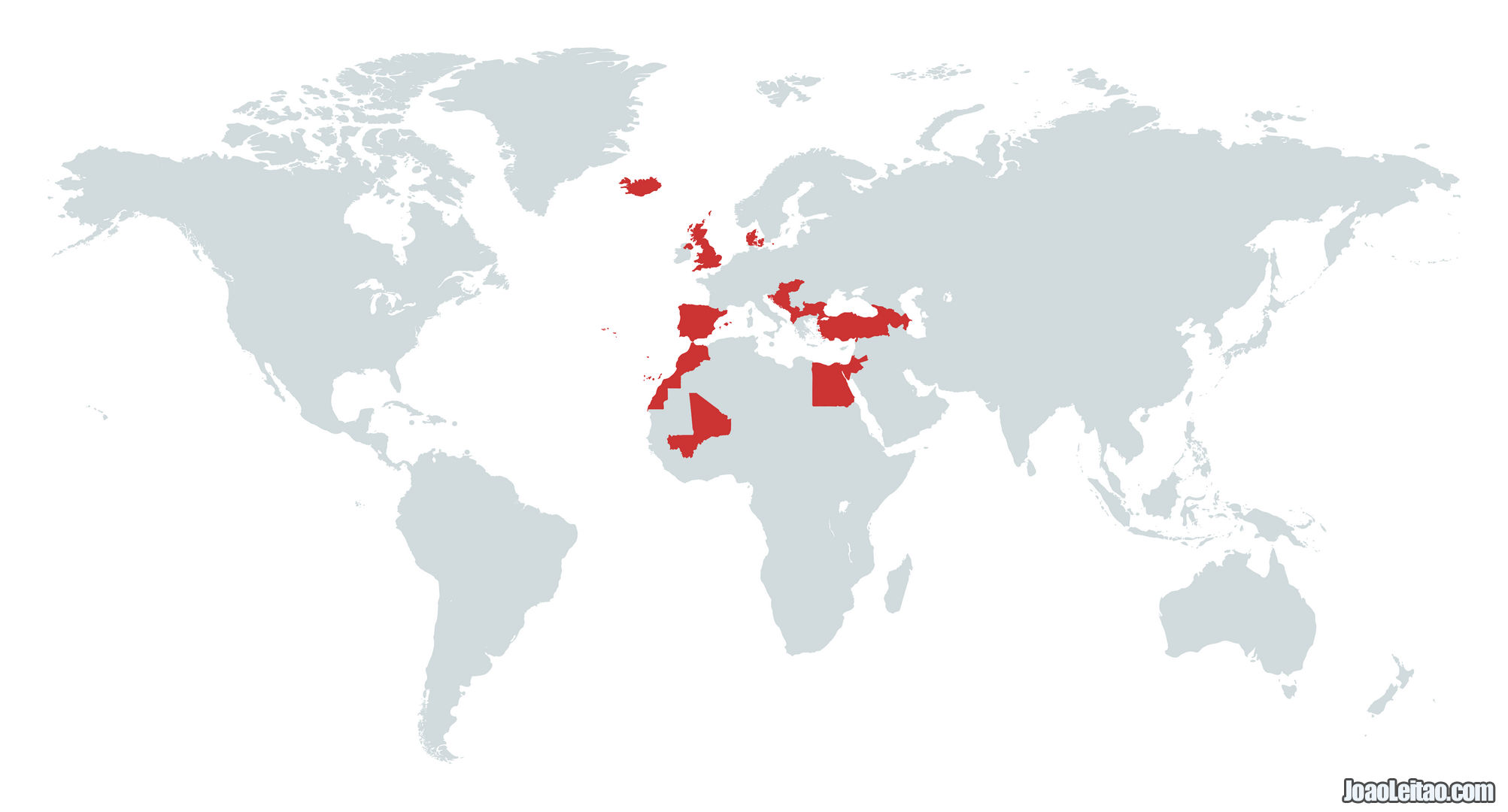 TRAVEL MAP 2008