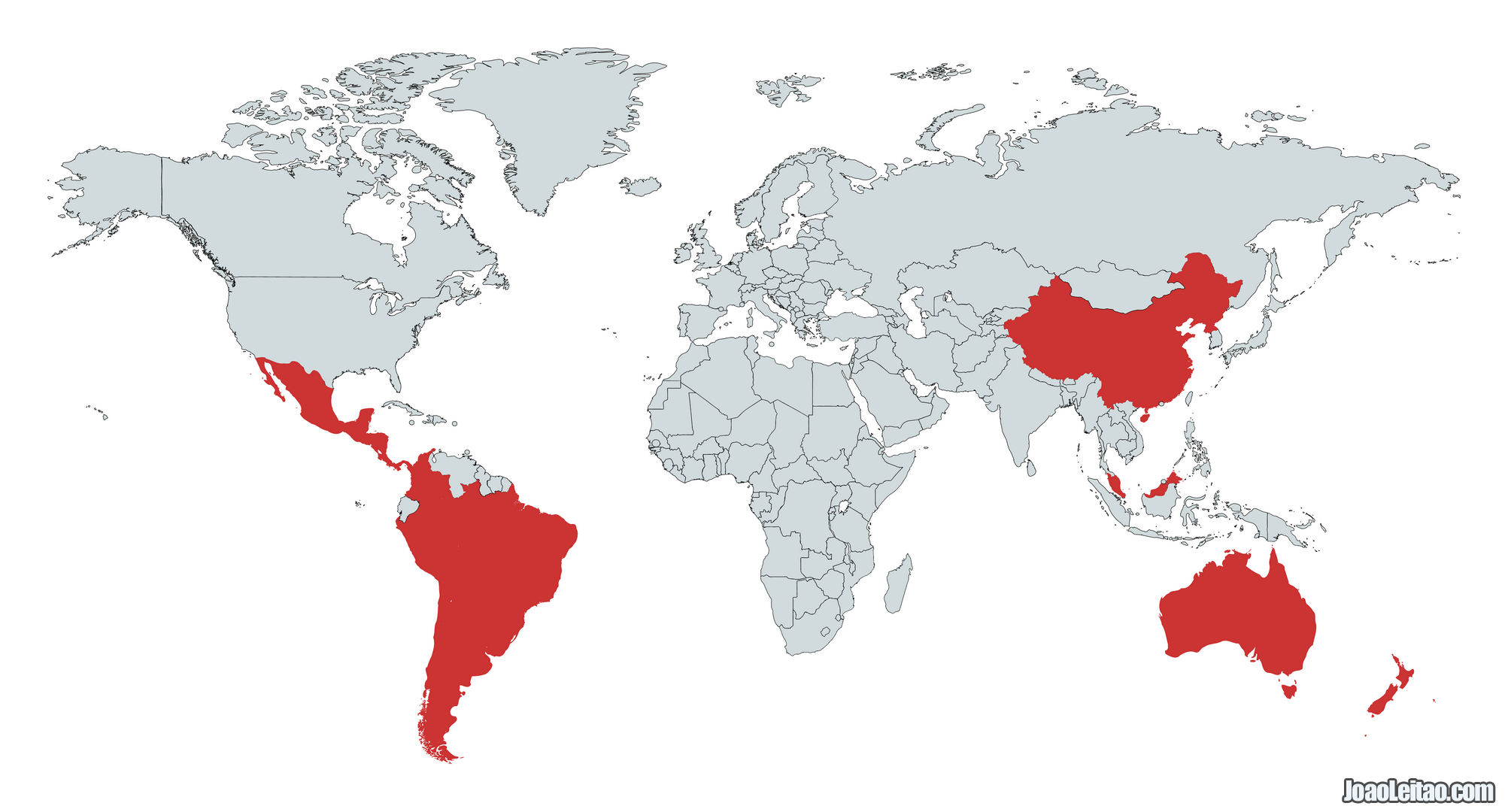 MAPA VIAGENS 2014