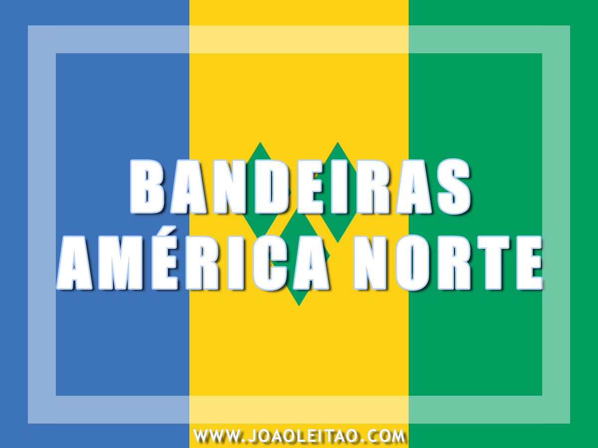 BANDEIRAS AMERICA DO NORTE