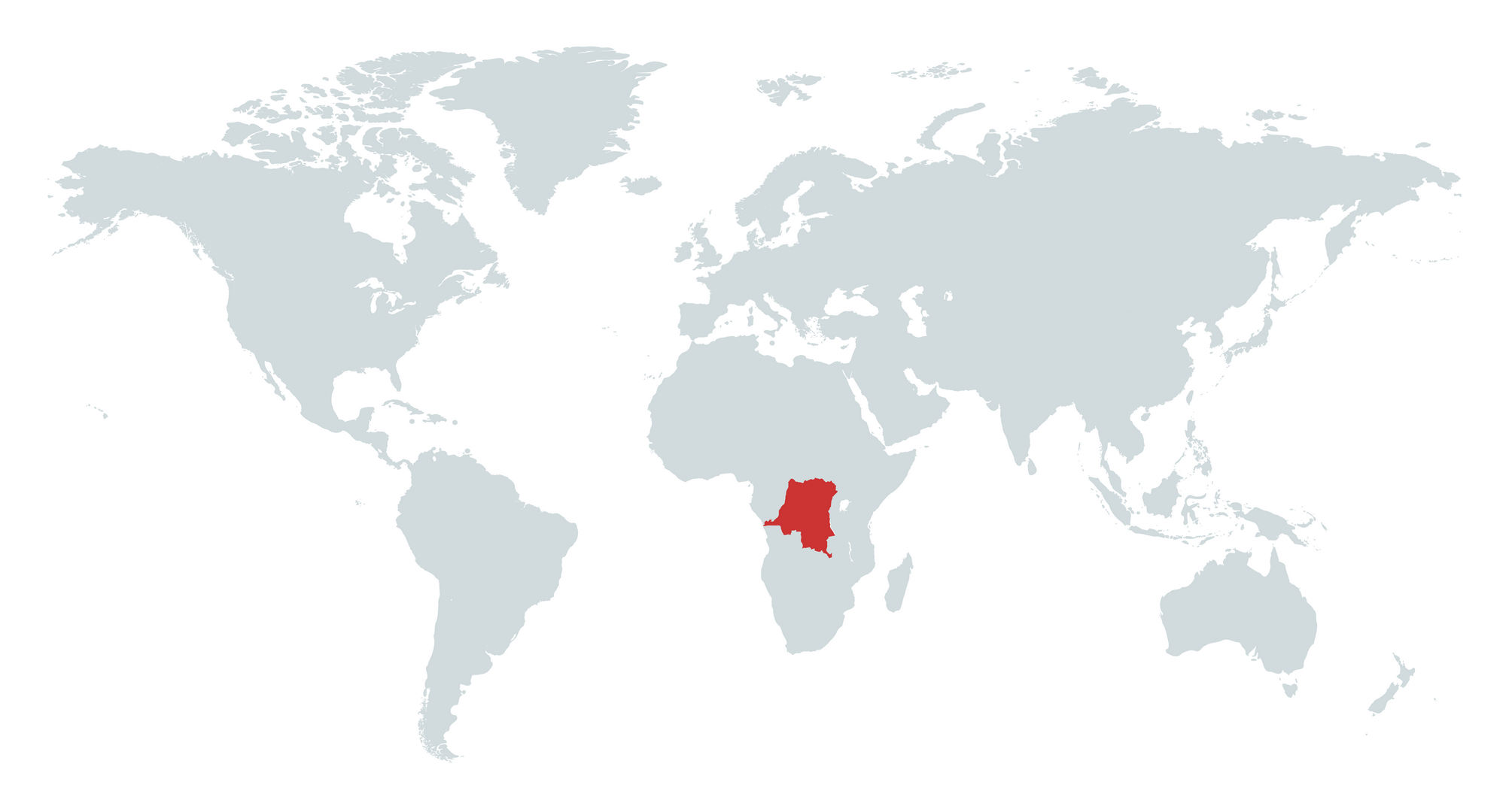MAPA REPUBLICA DEMOCRATICA DO CONGO