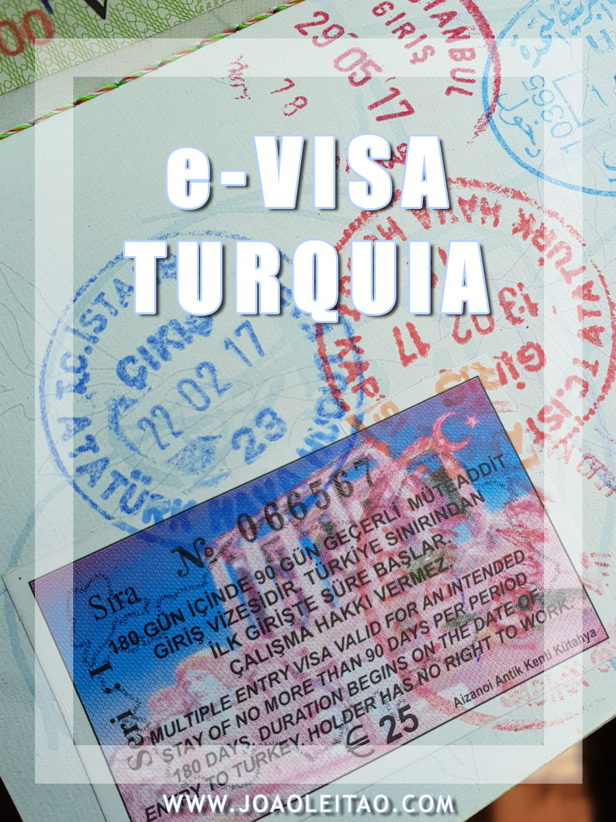 COMO FAZER O VISTO ELECTRONICO PARA A TURQUIA E-VISA