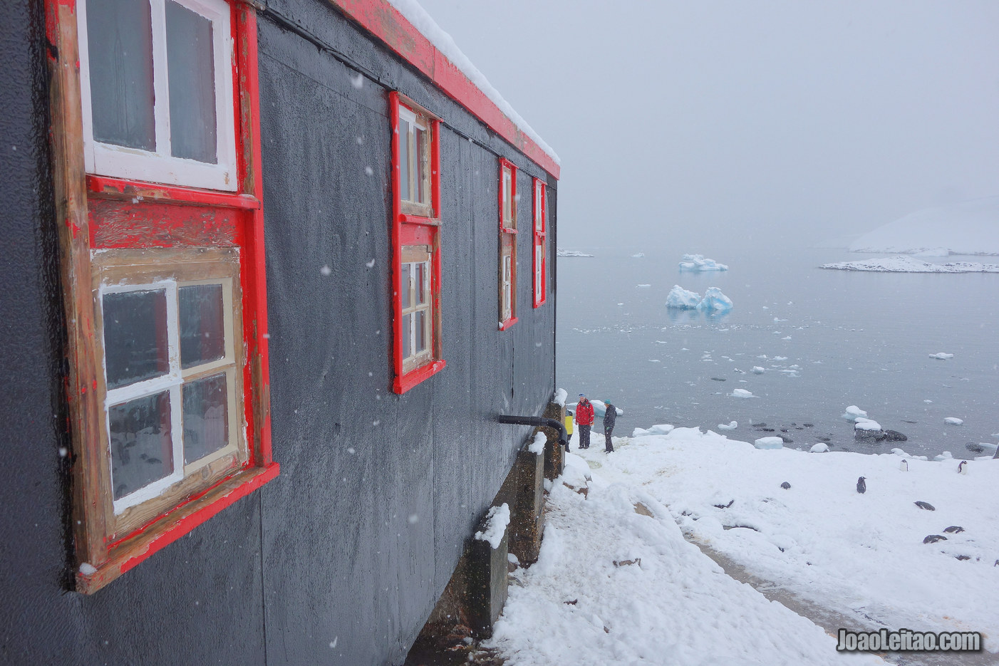 Port Lockroy na Antártida 