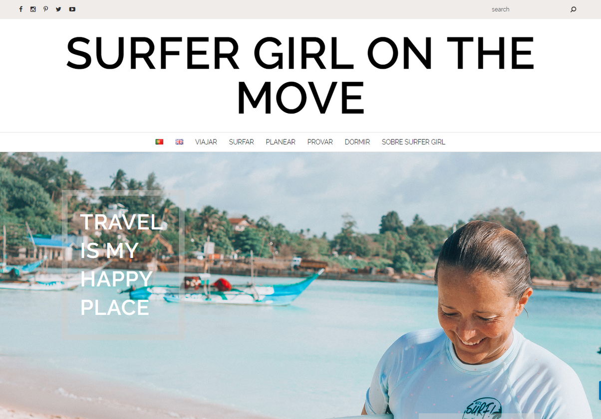 Blog Surfer Girl on the Move