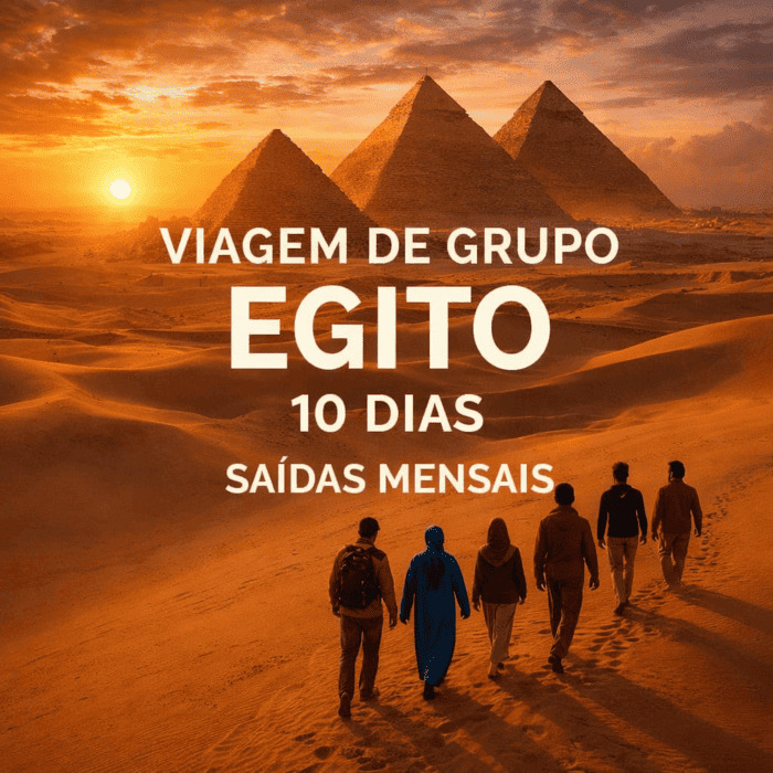 Viagem de grupo ao Egito