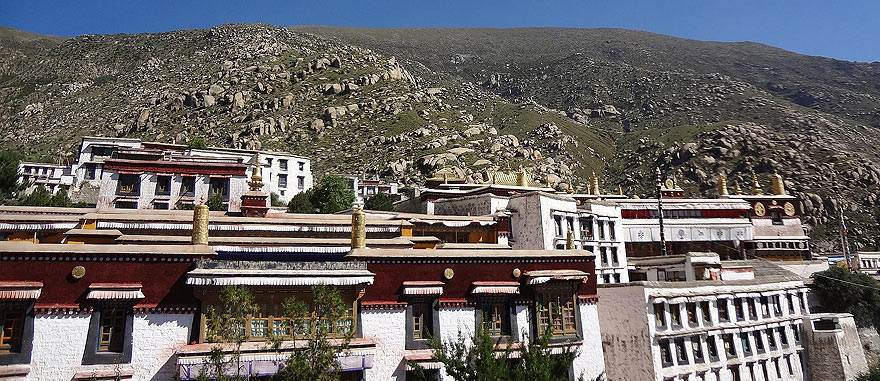 Drepung Monastery in Lhasa, Tibet