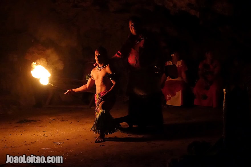 Visit a Fire Dance Show Tonga