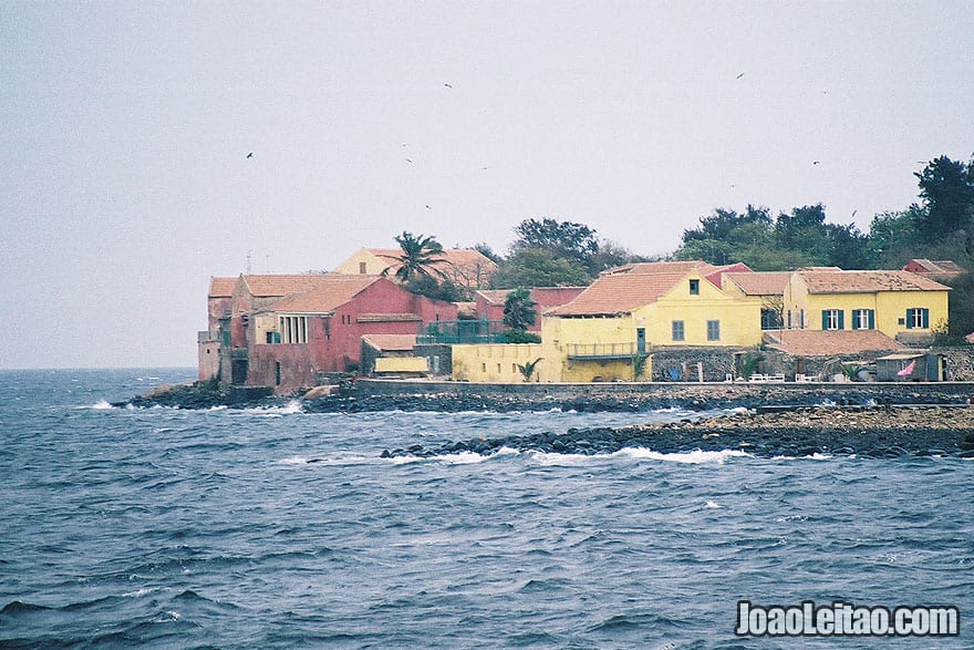 Ilha de Goree no Senegal