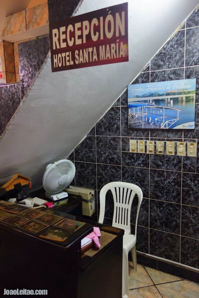 Ecuador Budget Accommodation and Backpackers Hotels Hostal Santa Maria in El Coca