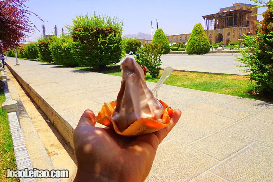 Iranian Ice Cream - What to eat in Iran