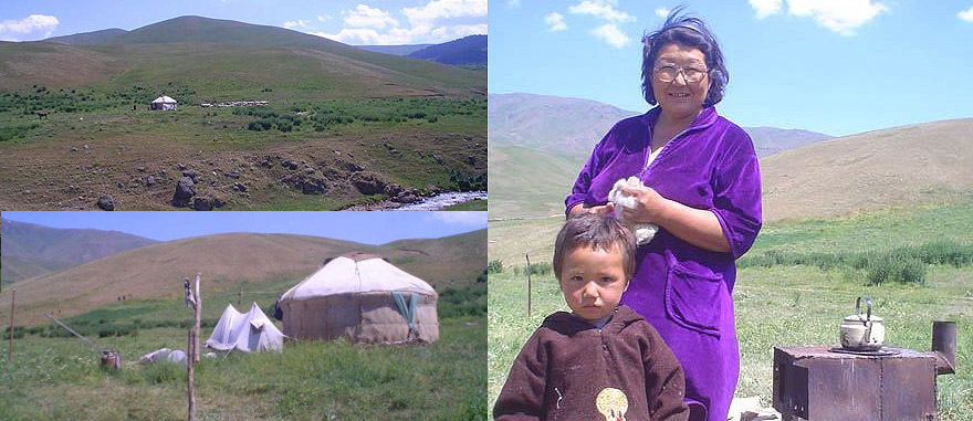 Being Invited to stay with a nomad Kazakh Family