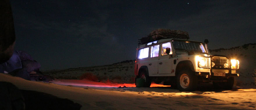 Expedição no deserto da Mauritânia