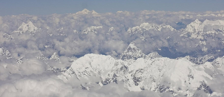 Sobrevoar o Monte Evereste