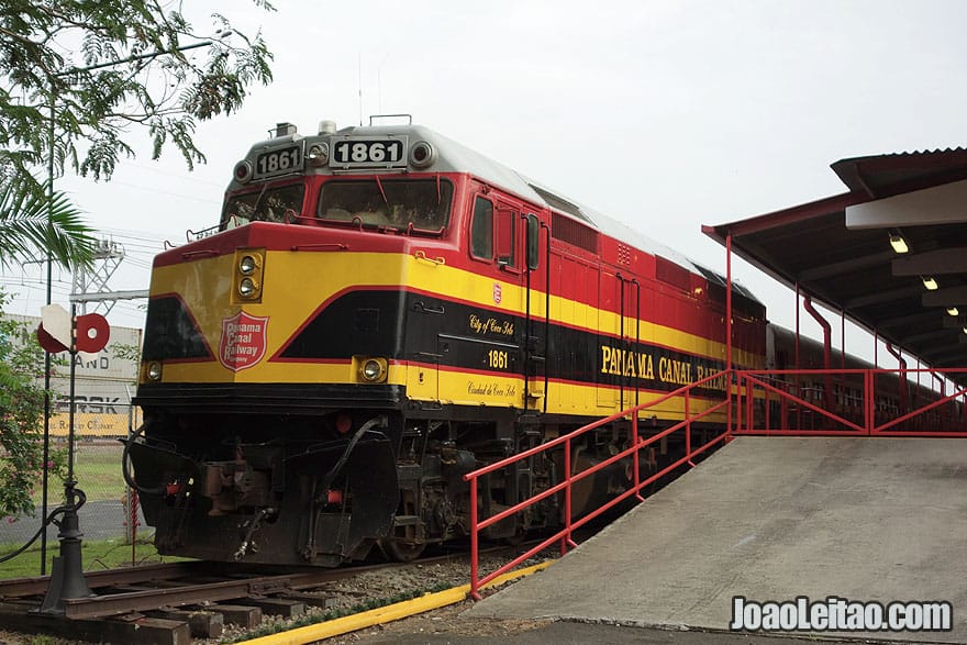 Travel on the Panama Canal Railway Panama