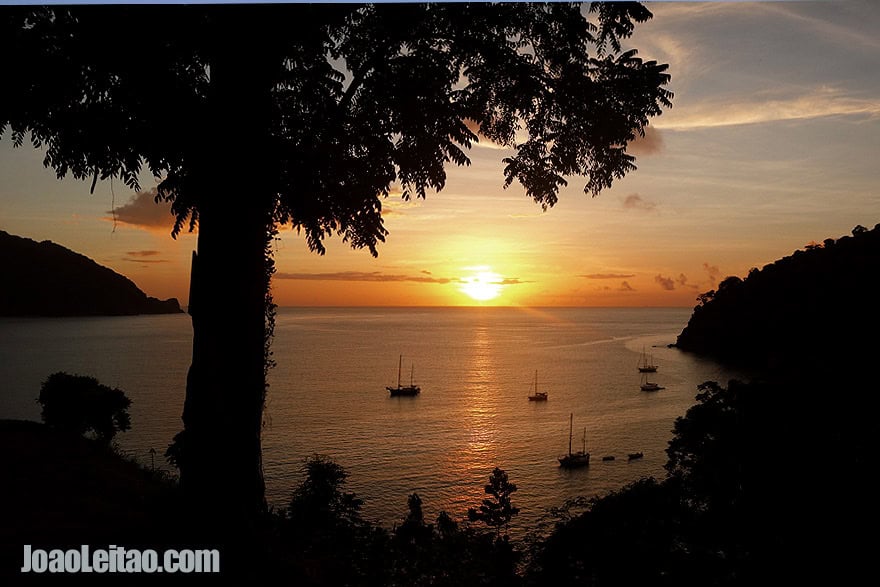 Visit Pirate's Bay, Trinidad and Tobago