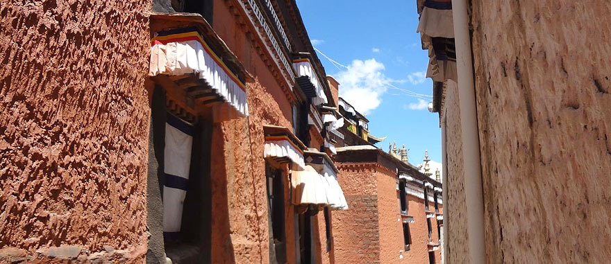 Tashilhunpo Monastery in Shigatse Tibet