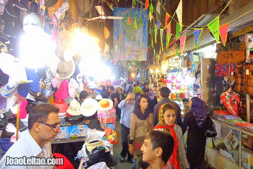 Market Bazar in Tehran - Where to go in Iran