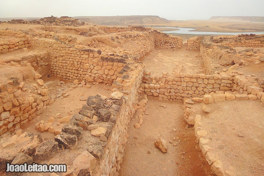 Visit Sumhuram ruins in Oman